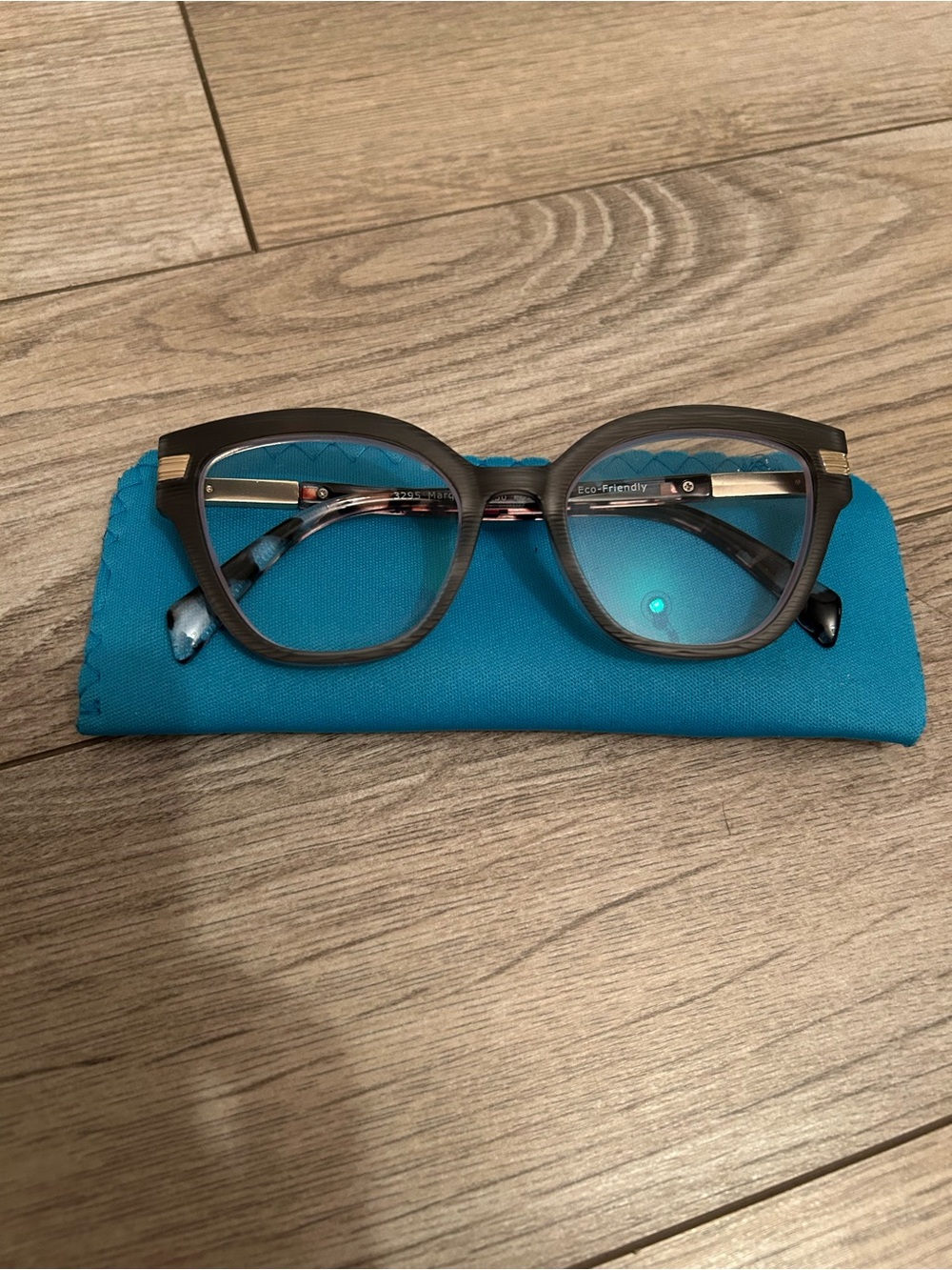 Peepers Prescription Women Dark Purple Frame Eyeglasses Marquee +2.50 Blue Light